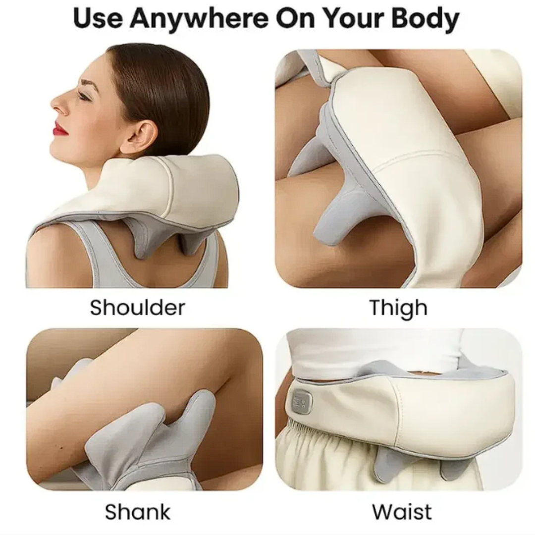𝐄𝐚𝐬𝐲𝐂𝐨𝐦𝐟𝐨𝐫𝐭™ Neck & Shoulder Massager– جهاز تدليك الرقبة والكتف