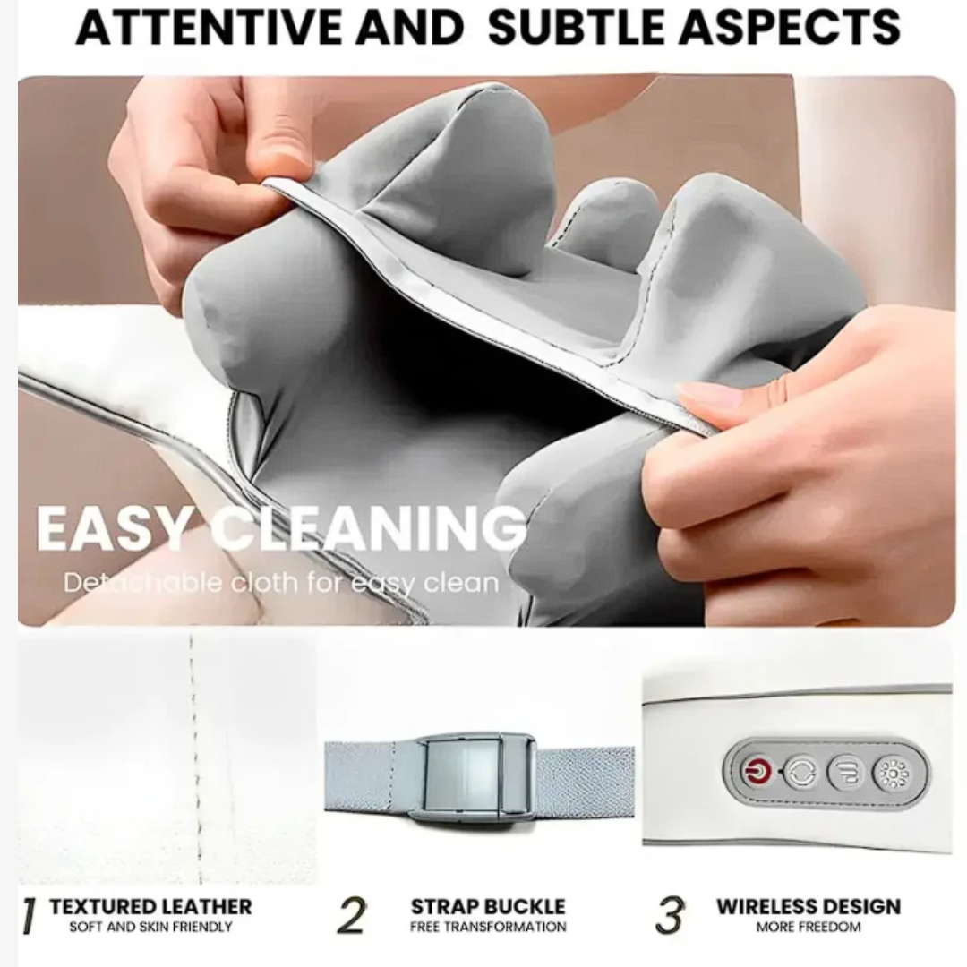 𝐄𝐚𝐬𝐲𝐂𝐨𝐦𝐟𝐨𝐫𝐭™ Neck & Shoulder Massager– جهاز تدليك الرقبة والكتف