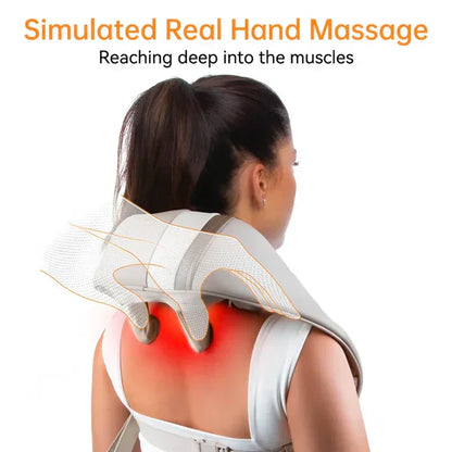 𝐄𝐚𝐬𝐲𝐂𝐨𝐦𝐟𝐨𝐫𝐭™ Neck & Shoulder Massager– جهاز تدليك الرقبة والكتف