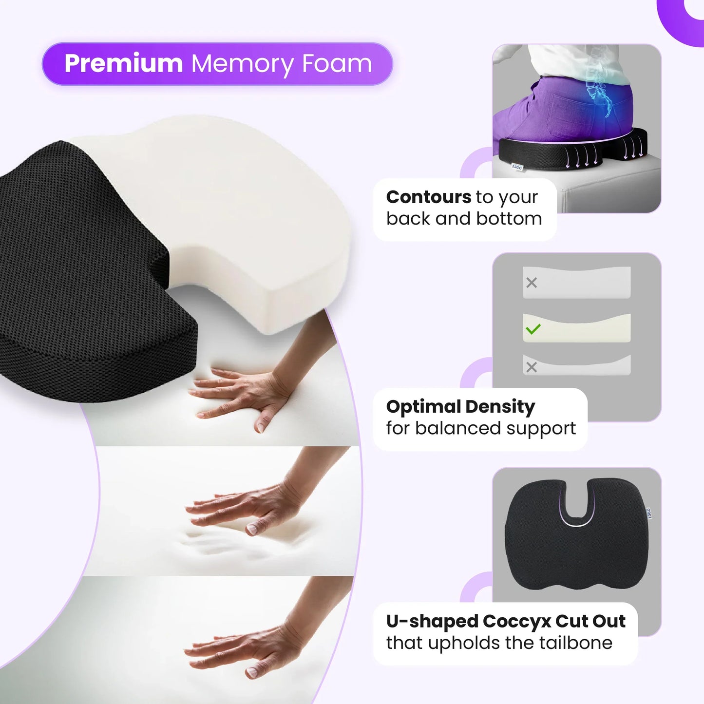 𝐄𝐚𝐬𝐲𝐂𝐨𝐦𝐟𝐨𝐫𝐭™ 𝐒𝐞𝐚𝐭 𝐂𝐮𝐬𝐡𝐢𝐨𝐧