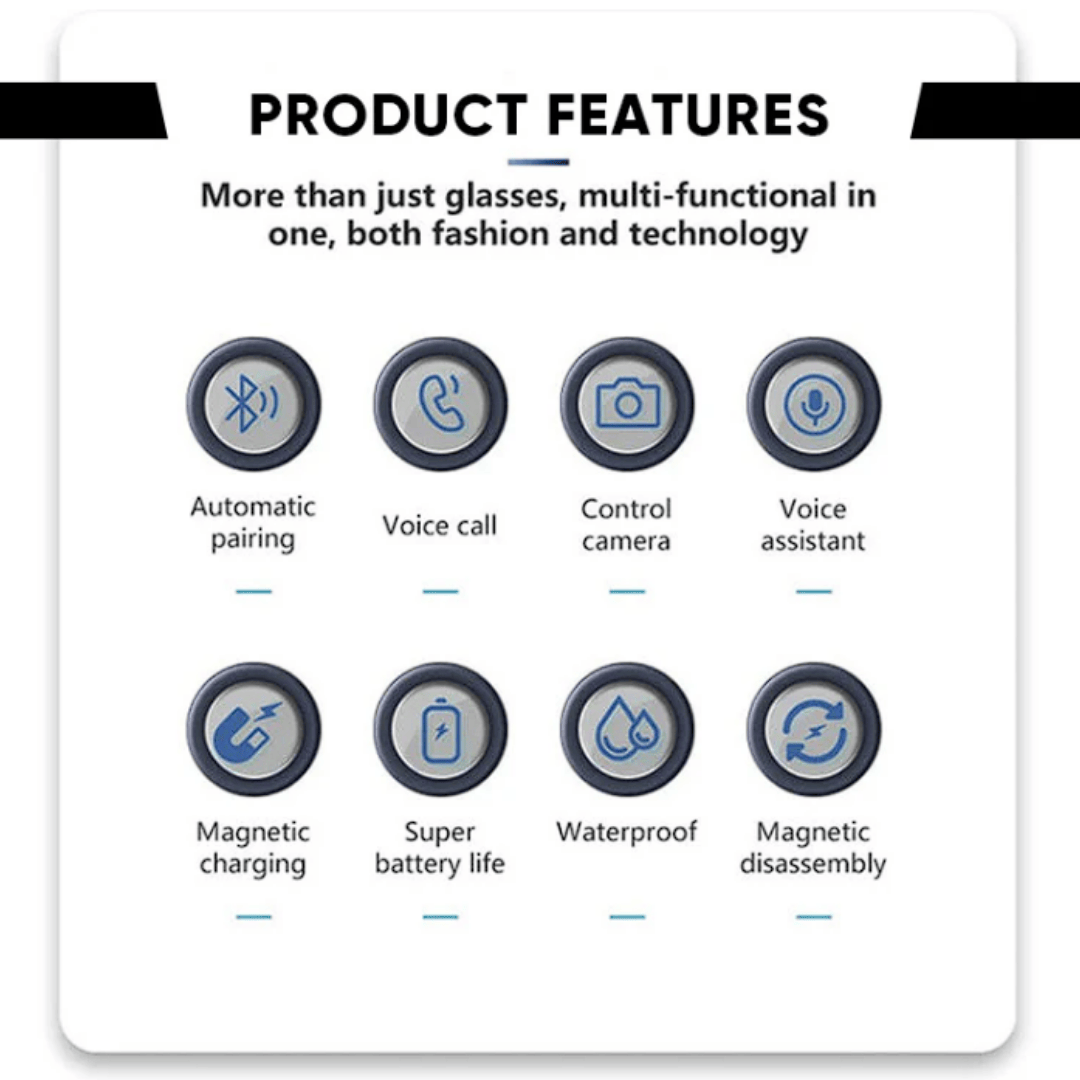 Esports™ AI Powered Bluetooth Polarized Sunglasses