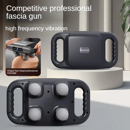 🎁 Last Day Promotion Save 65% - 𝐄𝐚𝐬𝐲𝐂𝐨𝐦𝐟𝐨𝐫𝐭™ Four-Head Muscle Relaxation Gun Massager