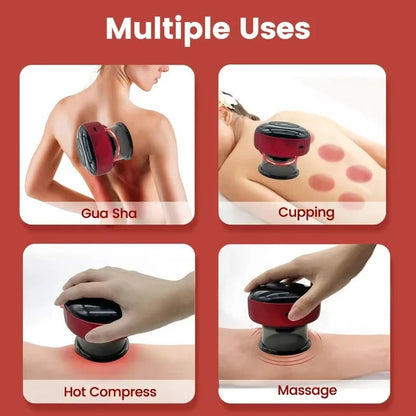 𝐇𝐞𝐚𝐥𝐭𝐡𝐂𝐚𝐫𝐞™ Smart Cupping Massager Device
