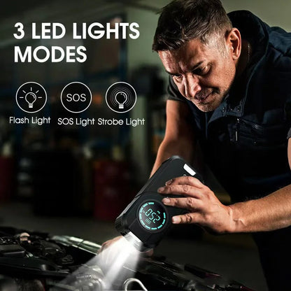 HeavyDuty Jump Starter | Tire Inflator Pump | Portable Power Bank
