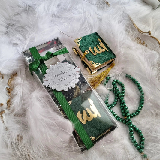 Mini Quran Tasbih Gift Box