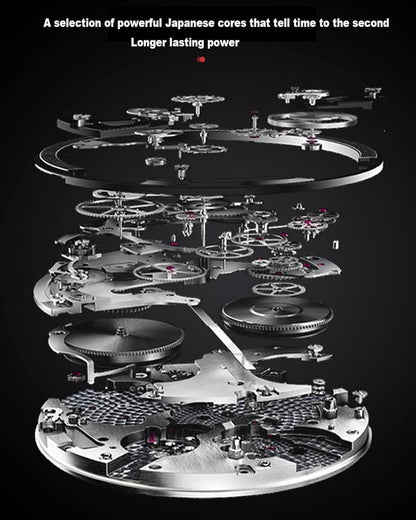 Men's Creative 3D Car Wheel Rotating Wrist Watch